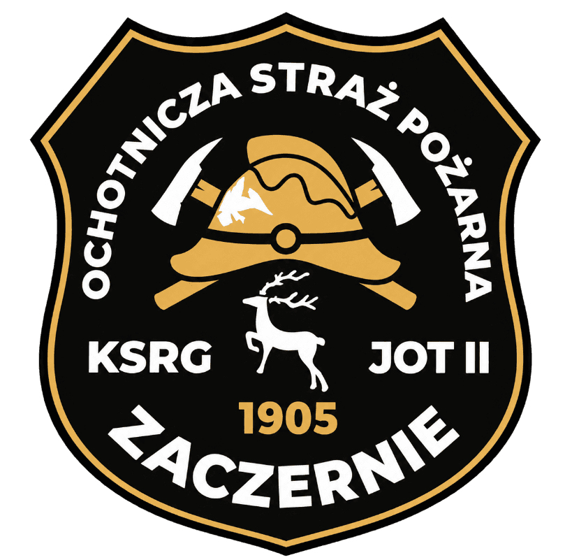 Emblemat Ochotniczej Straży Pożarnej Zaczernie